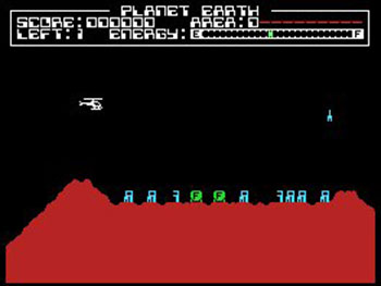 Pantallazo del juego online Planet Earth (MSX)