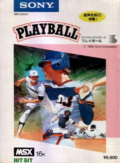 Juego online Playball (MSX)