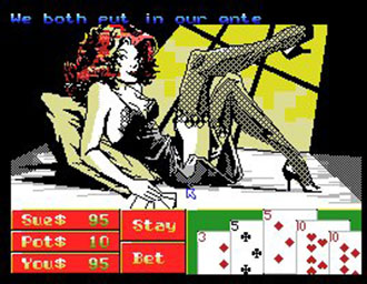 Pantallazo del juego online Playhouse Strippoker (MSX)