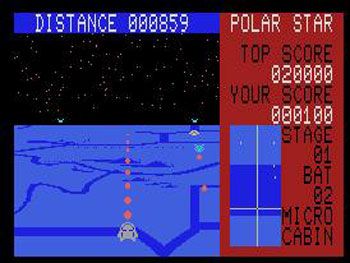 Pantallazo del juego online Polar Star (MSX)