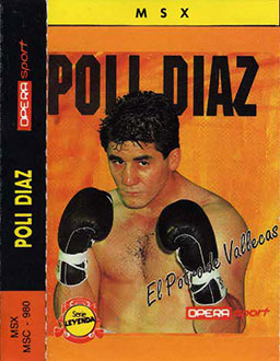 Carátula del juego Poli Diaz Boxeo (MSX)
