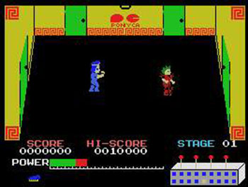 Pantallazo del juego online The Police Story (MSX)