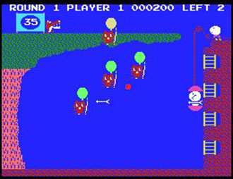 Pantallazo del juego online Pooyan (MSX)