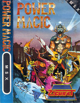 Carátula del juego Power Magic (MSX)