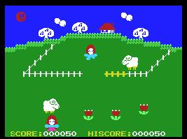 Juego online Pretty Sheep (MSX)