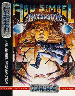 Juego online Abu Simbel Profanation (MSX)