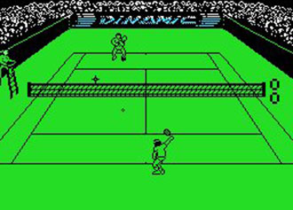 Pantallazo del juego online Simulador Profesional de Tenis (MSX)