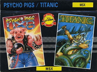 Carátula del juego Psycho Pig UXB (MSX)