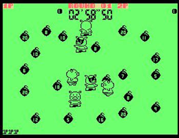 Pantallazo del juego online Psycho Pig UXB (MSX)