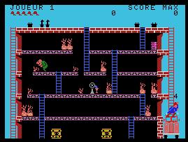 Pantallazo del juego online Pyroman (MSX)