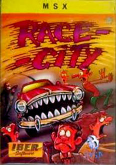 Carátula del juego Race City (MSX)