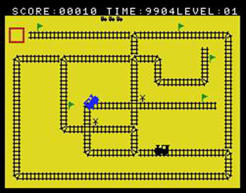 Pantallazo del juego online Railway (MSX)