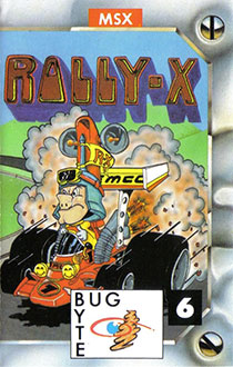 Carátula del juego Rally - X (MSX)