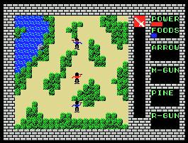 Pantallazo del juego online Rambo (MSX)