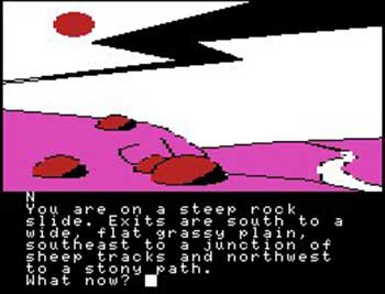 Pantallazo del juego online Red Moon (MSX)