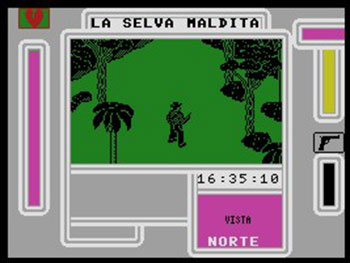 Pantallazo del juego online Rex Hard (MSX)