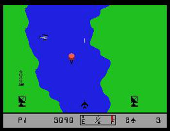 Pantallazo del juego online River Raid (MSX)