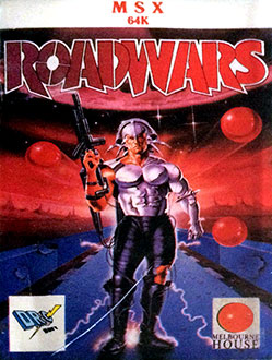 Carátula del juego Road Wars (MSX)