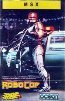 Carátula del juego Robocop (MSX)