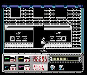 Pantallazo del juego online Robocop (MSX)