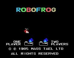 Carátula del juego Robofrog (MSX)