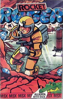 Carátula del juego Rocket Roger (MSX)