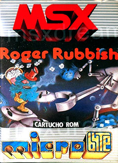 Carátula del juego Roger Rubbish (MSX)