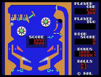 Pantallazo del juego online Rollerball (MSX)
