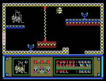 Pantallazo del juego online Sabotaje (MSX)