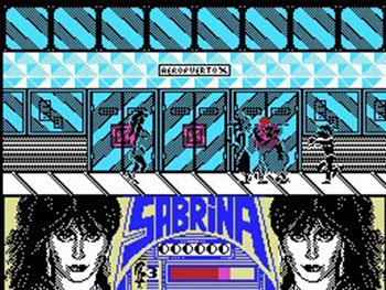 Pantallazo del juego online Sabrina (MSX)