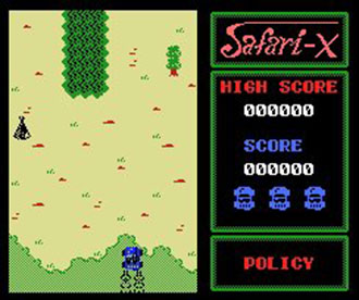 Pantallazo del juego online Safari X (MSX)