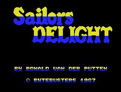 Carátula del juego Sailors Delight (MSX)