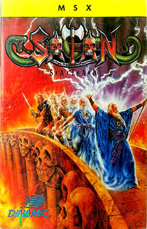 Carátula del juego Satan (MSX)