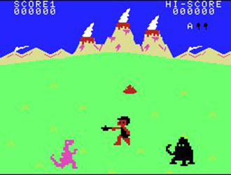 Pantallazo del juego online Saurusland (MSX)