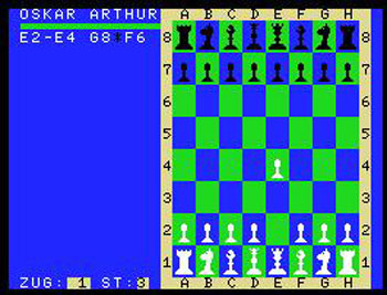 Pantallazo del juego online Schach (MSX)