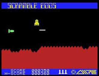 Pantallazo del juego online Scramble Eggs (MSX)