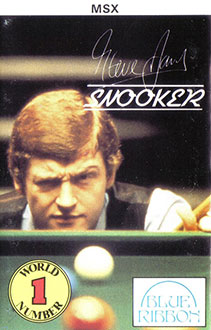 Juego online Steve Davis Snooker (MSX) Juego online Steve Davis Snooker (MSX)
