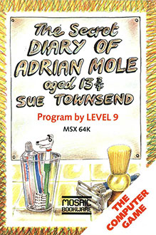 Juego online The Secret Diary of Adrian Mole (MSX) Juego online The Secret Diary of Adrian Mole (MSX)