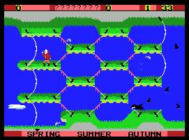 Pantallazo del juego online Shark Hunter (MSX)