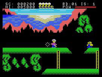Pantallazo del juego online Sinbad (MSX)