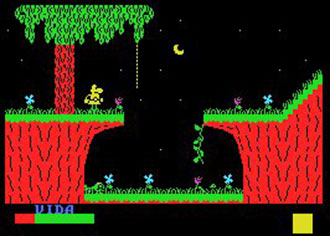 Pantallazo del juego online Sir Fred (MSX)