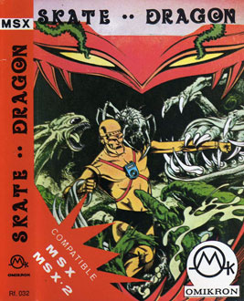 Carátula del juego Skate Dragon (MSX)