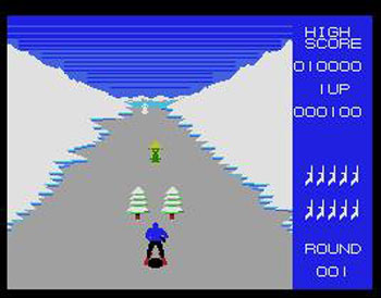 Pantallazo del juego online Ski Command (MSX)