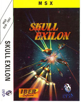 Juego online Skull Exilon (MSX) Juego online Skull Exilon (MSX)