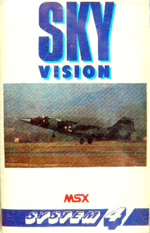 Carátula del juego Sky Vision (MSX)