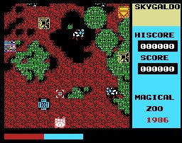 Pantallazo del juego online Skygaldo (MSX)
