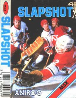 Carátula del juego Slapshot (MSX)