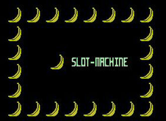 Carátula del juego Slot Machine (MSX)