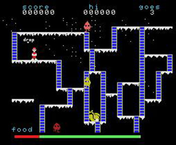 Pantallazo del juego online The Snowman (MSX)