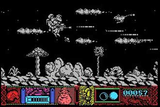 Pantallazo del juego online Sol Negro (MSX)